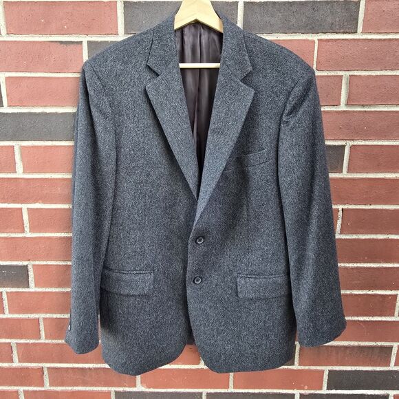 Brooks Brothers Other - Men's 40R Brooks Brothers Madison Gray Tollegno 1900 100% Cashmere Sport Coat